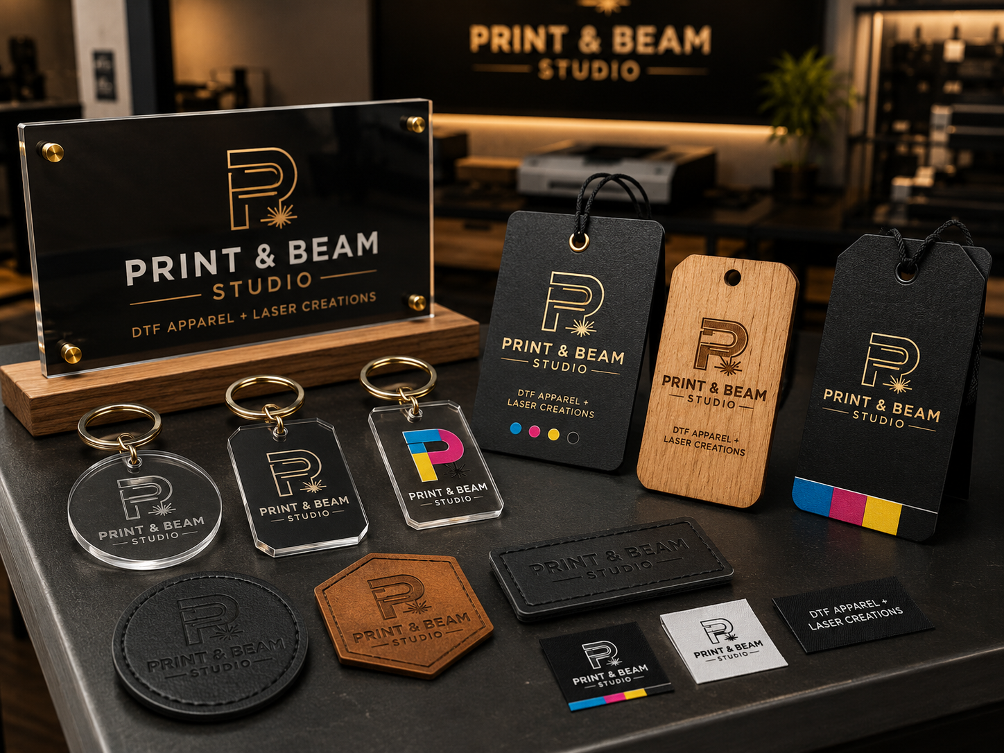 Keychains, Tags & Patches